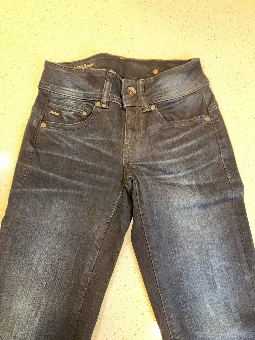 G-Star RAW Midge Saddle Mid Straight Women's Jeans Size 24x30